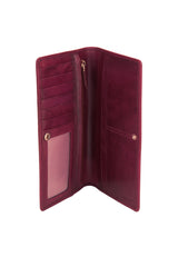Wallet Full in French Plum